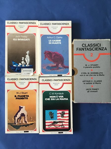 COFANETTO 2 CLASSICI FANTASCIENZA URANIA: IL PIANETA PROIBITO, NON E' …