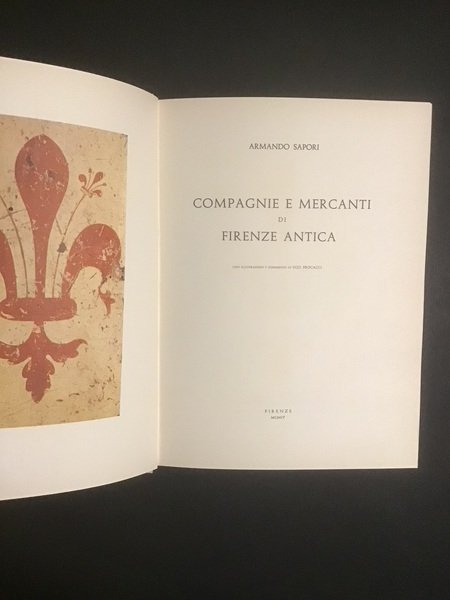 COMPAGNIE E MERCANTI DI FIRENZE ANTICA