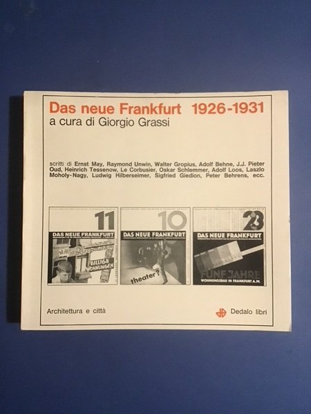 DAS NEUE FRANKFURT 1926-1931