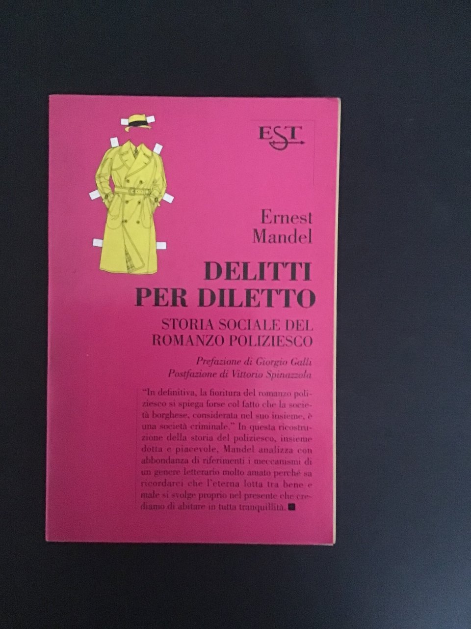 DELITTI PER DILETTO. STORIA SOCIALE DEL ROMANZO POLIZIESCO