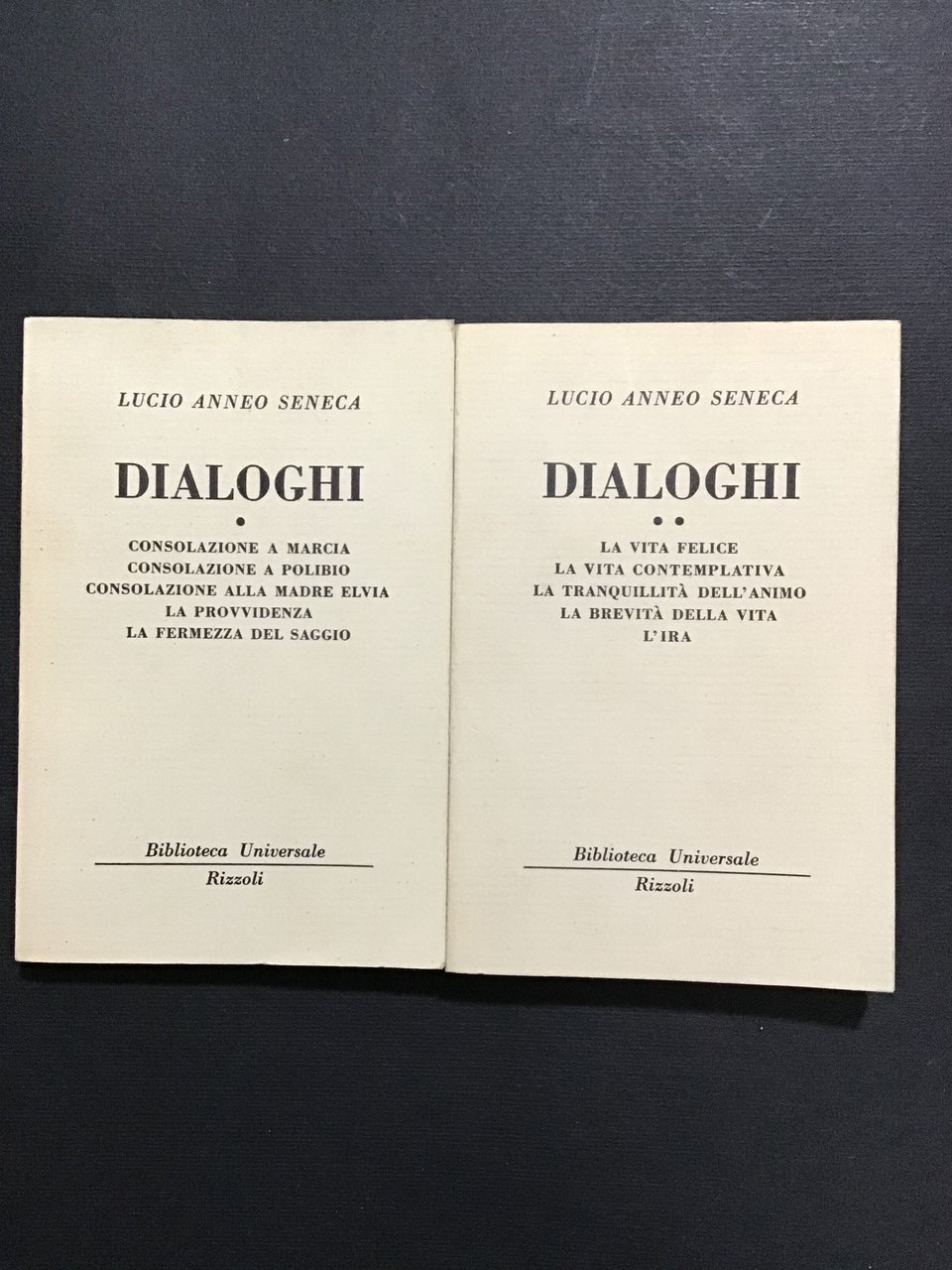 DIALOGHI - Vol. I, II