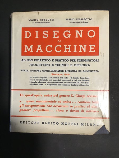 DISEGNO DI MACCHINE AD USO DIDATTICO E PRATICO PER DISEGNATORI …