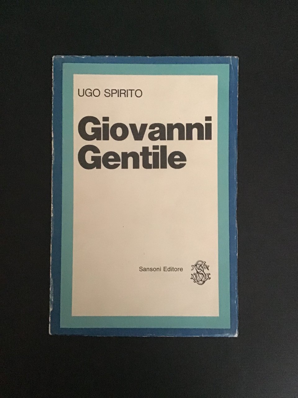GIOVANNI GENTILE