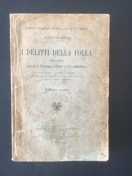 I DELITTI DELLA FOLLA