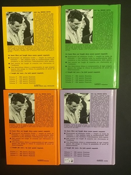 I FUNGHI DAL VERO - VOL. I, II, III, IV