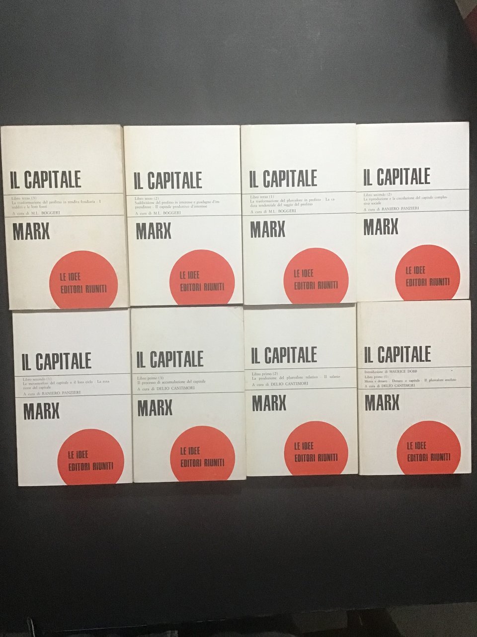 IL CAPITALE (8 VOLUMI)