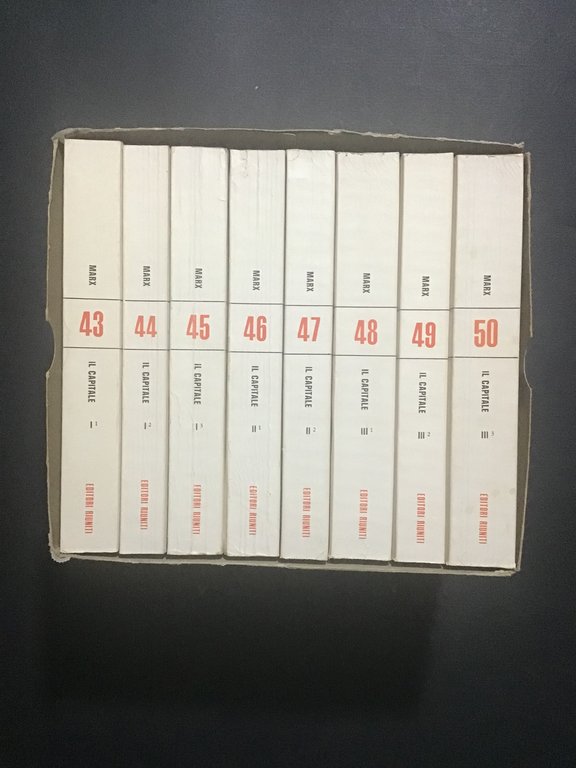 IL CAPITALE (8 VOLUMI)