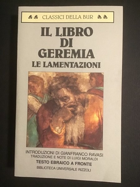 IL LIBRO DI GEREMIA. LE LAMENTAZIONI