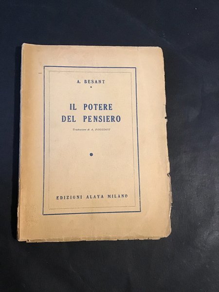 IL POTERE DEL PENSIERO