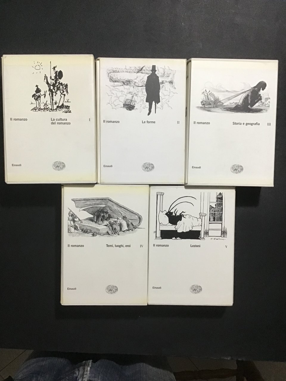 IL ROMANZO (5 VOLUMI) COMPLETO