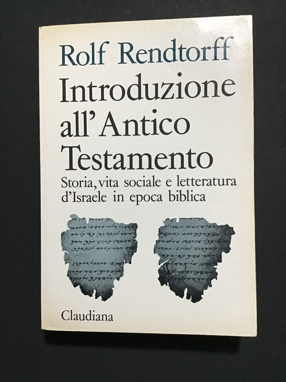 INTRODUZIONE ALL'ANTICO TESTAMENTO. STORIA, VITA SOCIALE E LETTERATURA D'ISRAELE IN … | Immagine principale