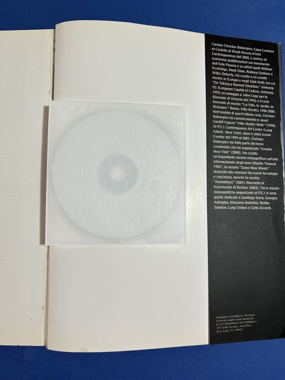 JANET CARDIFF. A SURVEY OF WORKS INCLUDING COLLABORATIONS WITH GEORGE …