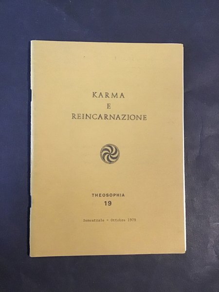KARMA E REINCARNAZIONE