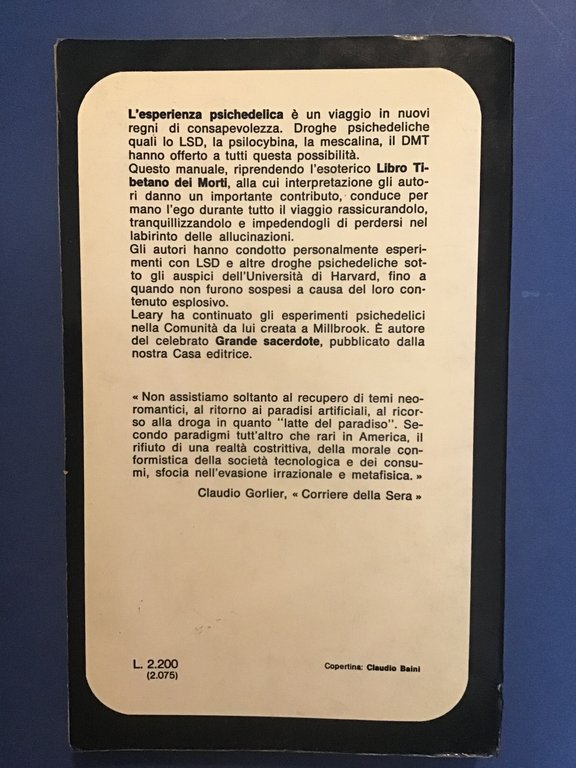 L'ESPERIENZA PSICHEDELICA