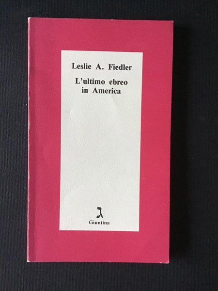 L'ULTIMO EBREO IN AMERICA