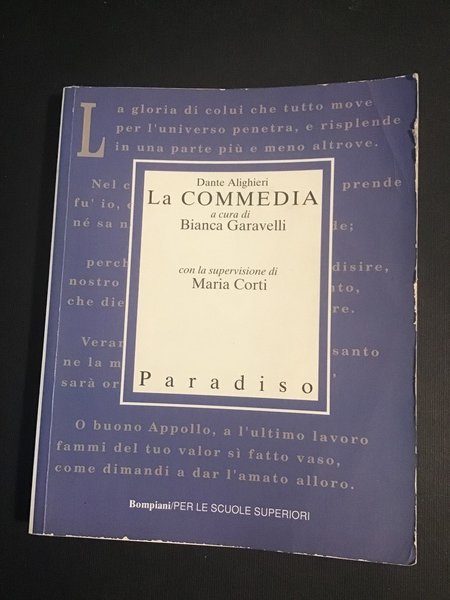 LA COMMEDIA. PARADISO