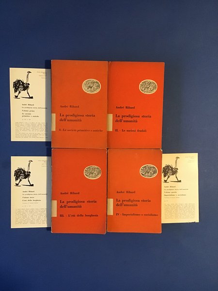 LA PRODIGIOSA STORIA DELL'UMANITA' - VOL., I, II, III, IV