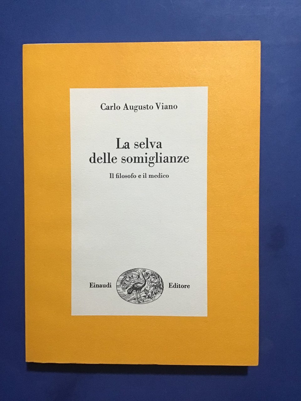 LA SELVA DELLE SOMIGLIANZE. IL FILOSOFO E IL MEDICO