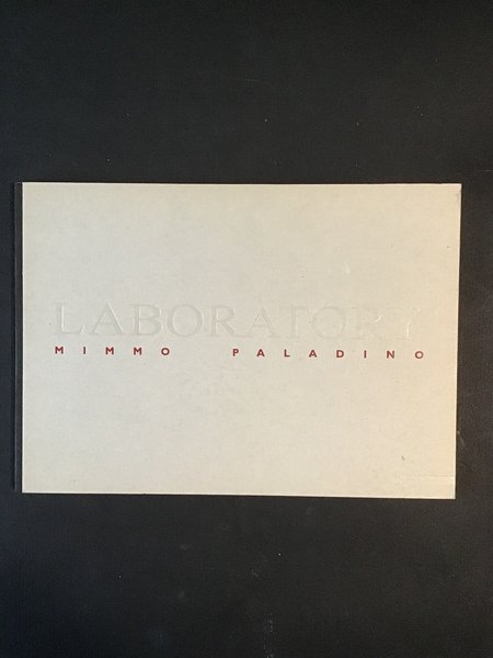 LABORATORY MIMMO PALADINO