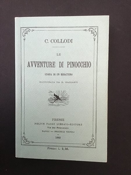 LE AVVENTURE DI PINOCCHIO. STORIA DI UN BURATTINO