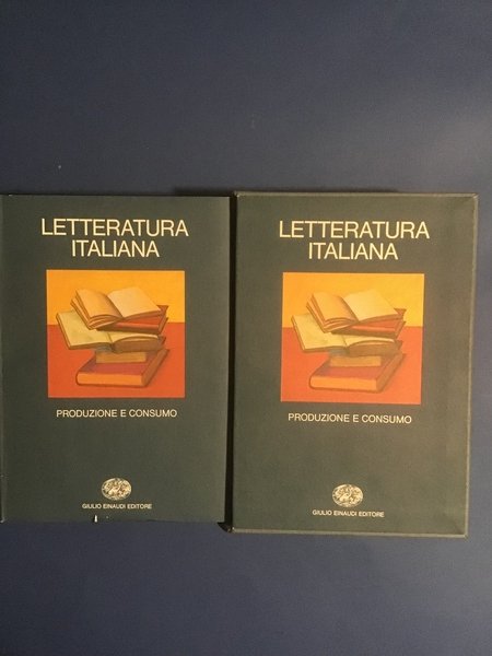 LETTERATURA ITALIANA. PRODUZIONE E CONSUMO - VOL. 2