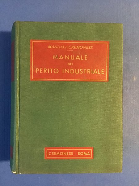MANUALE DEL PERITO INDUSTRIALE