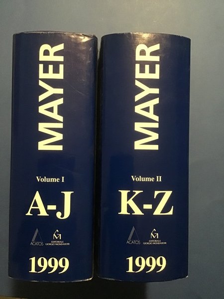 MAYER 1999 - VOL. I, II