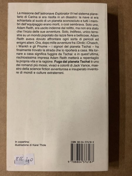 NAUFRAGIO SUL PIANETA TSCHAI - LE INSIDIE DEL PIANETA TSCHAI …