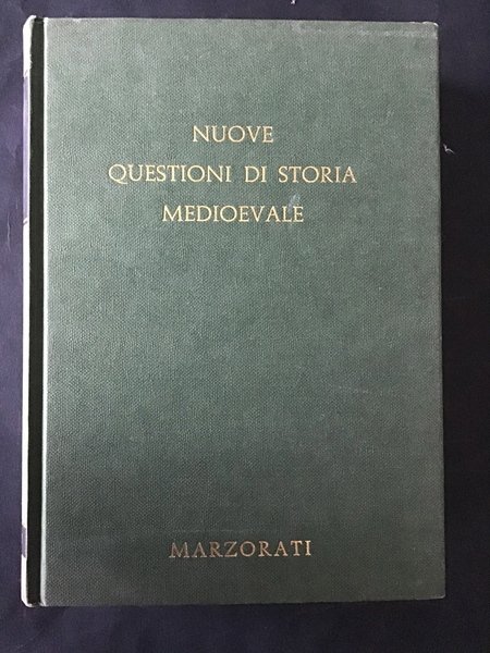 NUOVE QUESTIONI DI STORIA MEDIOEVALE