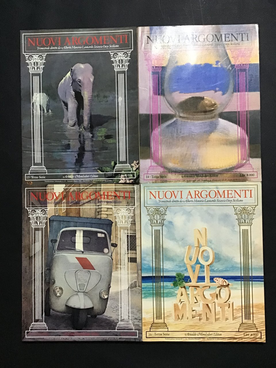 NUOVI ARGOMENTI (4 RIVISTE) - TERZA SERIE 13-14-15-16 | Immagine principale