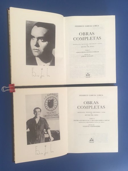 OBRAS COMPLETAS - TOMO I, II