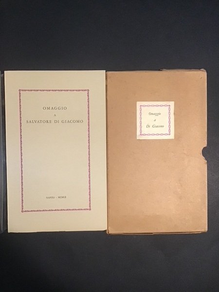 OMAGGIO A SALVATORE DI GIACOMO