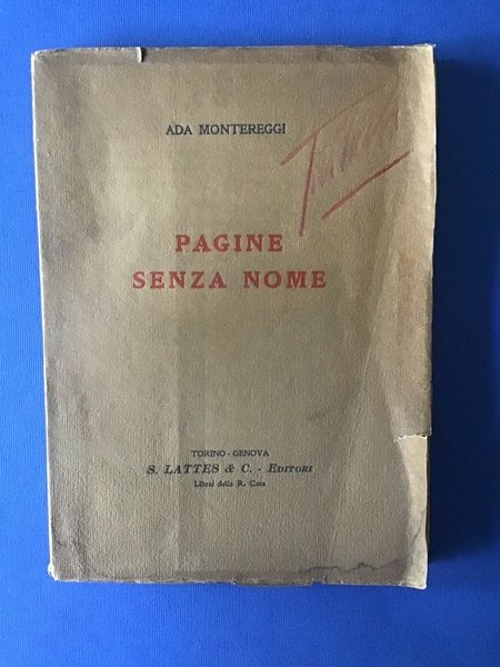 PAGINE SENZA NOME
