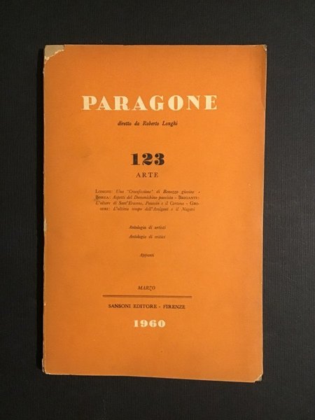 PARAGONE 123 ARTE