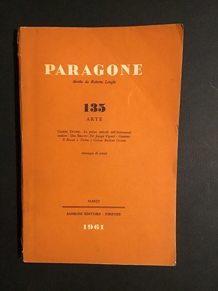 PARAGONE 135 ARTE