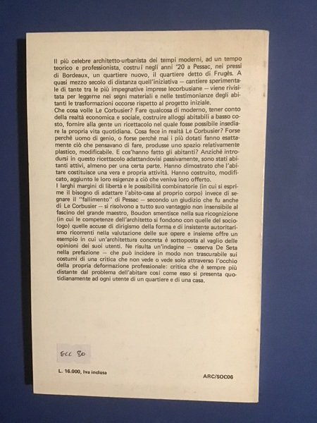 PESSAC DI LE CORBUSIER