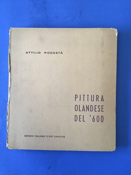 PITTURA OLANDESE DEL '600