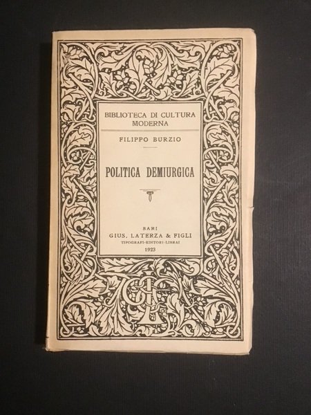 POLITICA DEMIURGICA | Immagine principale