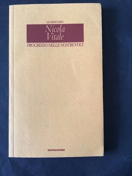 PROGRESSO NELLE NOSTRE VOCI