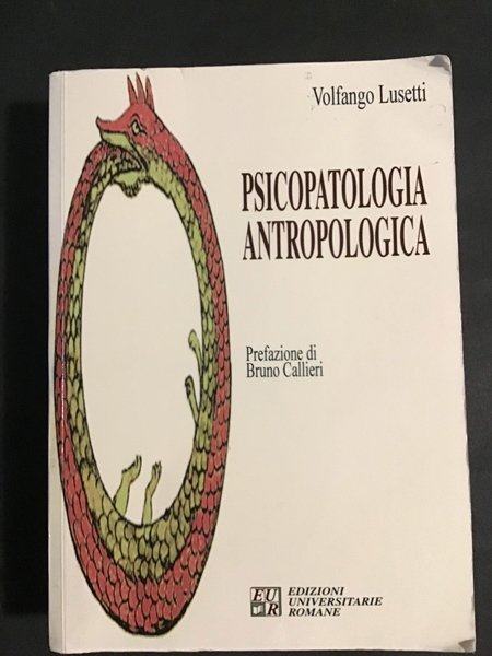PSICOPATOLOGIA ANTROPOLOGICA