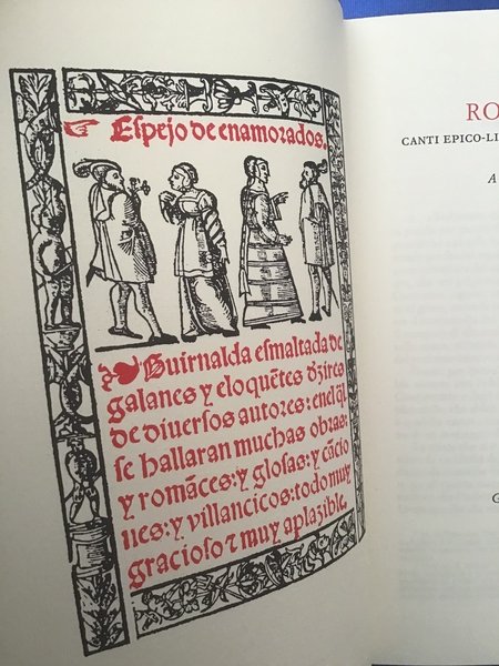 ROMANCERO. CANTI EPICO-LIRICI DEL MEDIOEVO SPAGNOLO