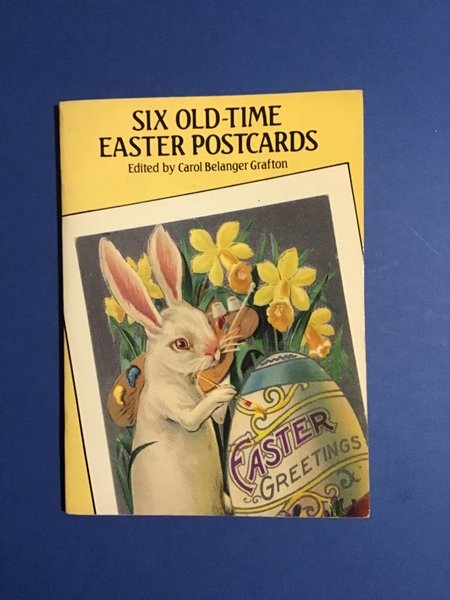 SIX OLD-TIME EASTER POSTCARDS
