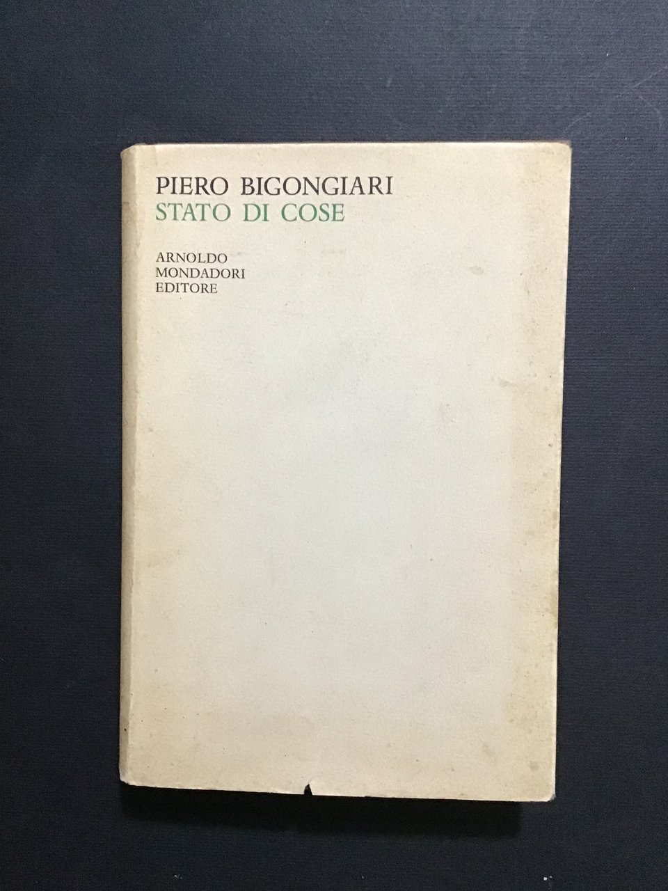 STATO DI COSE | Immagine principale