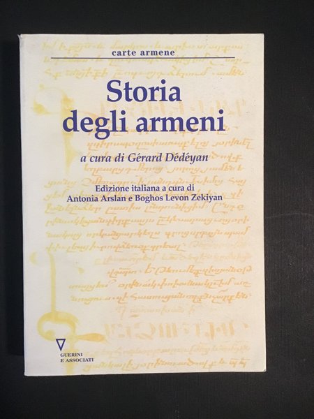 STORIA DEGLI ARMENI