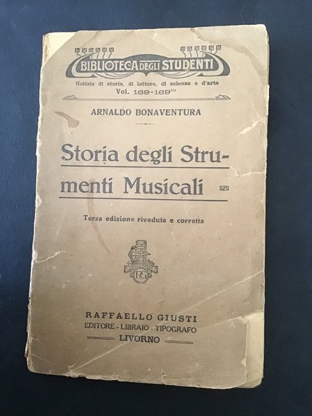 STORIA DEGLI STRUMENTI MUSICALI