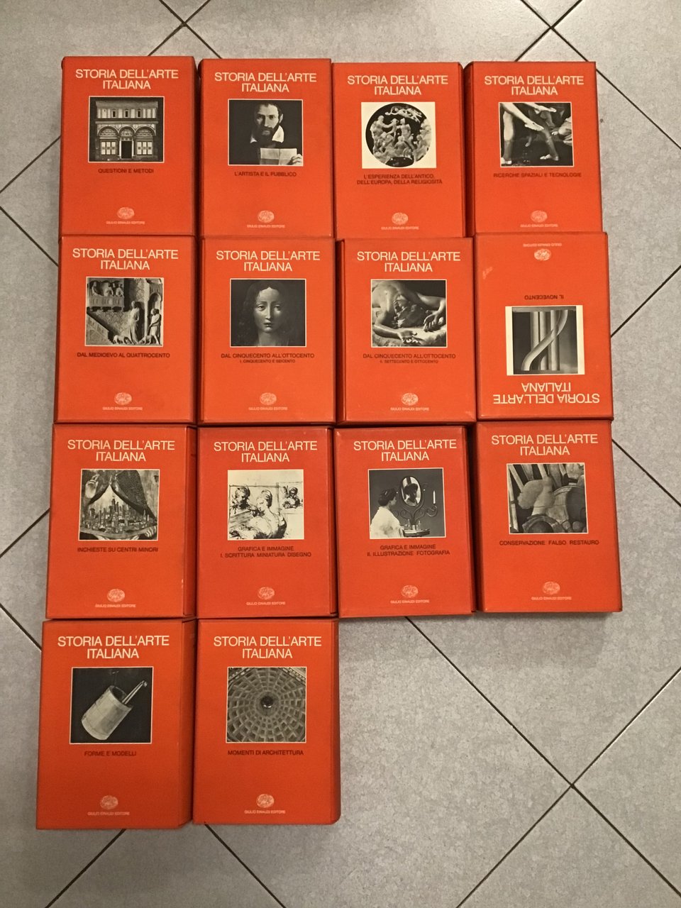 STORIA DELL'ARTE ITALIANA - 12 VOLUMI IN 14 TOMI - … | Immagine principale