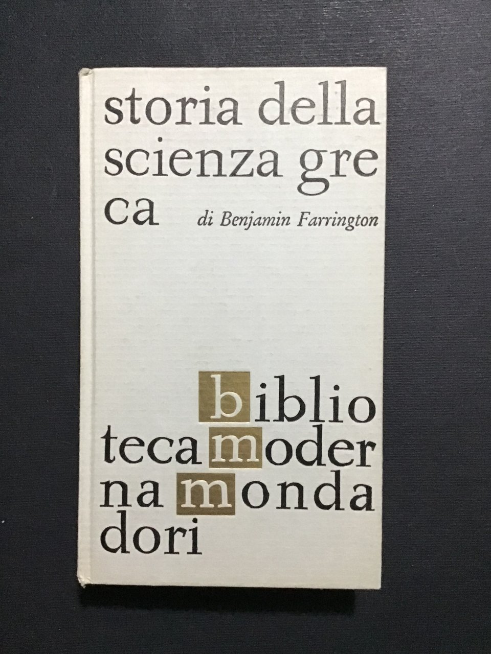 STORIA DELLA SCIENZA GRECA