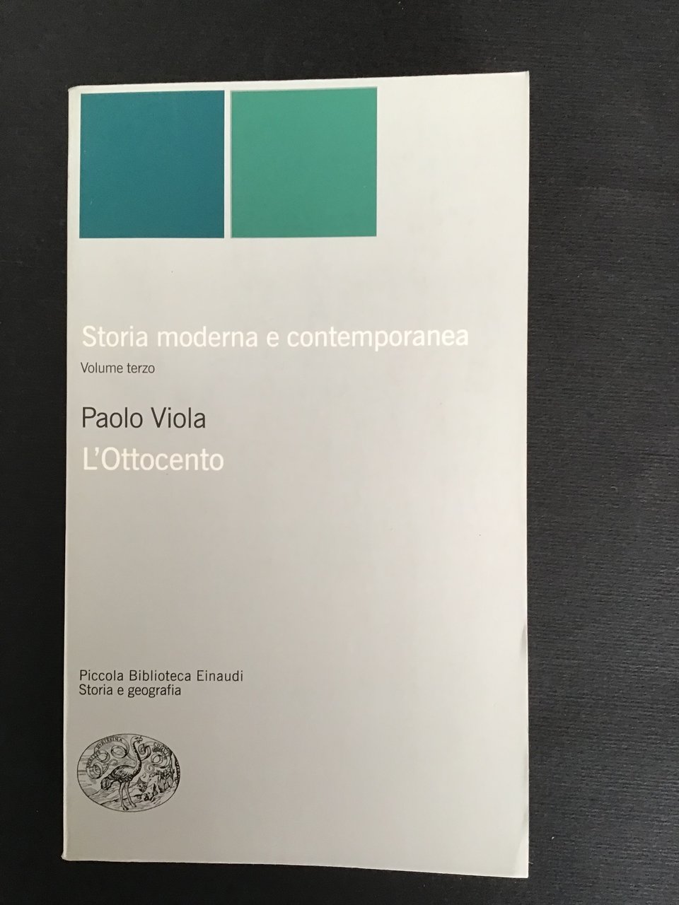 STORIA MODERNA E CONTEMPORANEA - VOL. III - L'OTTOCENTO