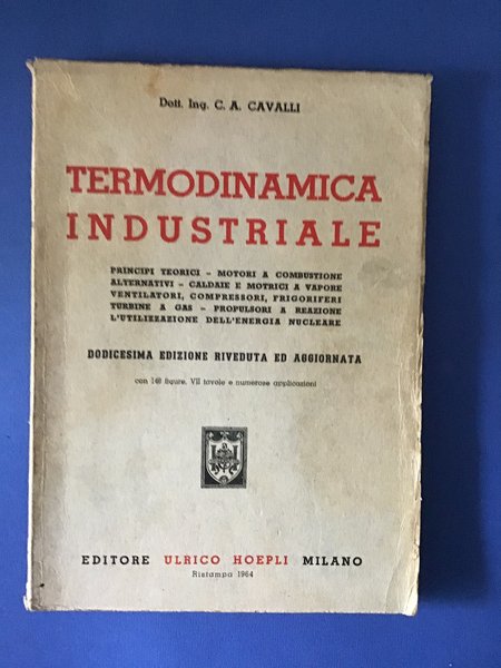 TERMODINAMICA INDUSTRIALE