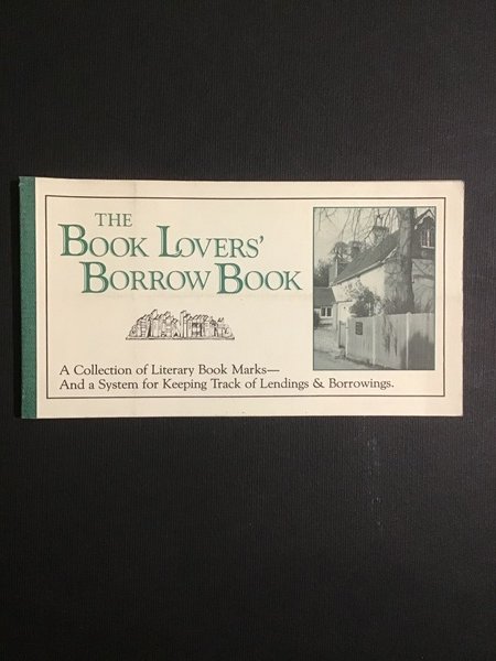 THE BOOK LOVERS'. BORROW BOOK